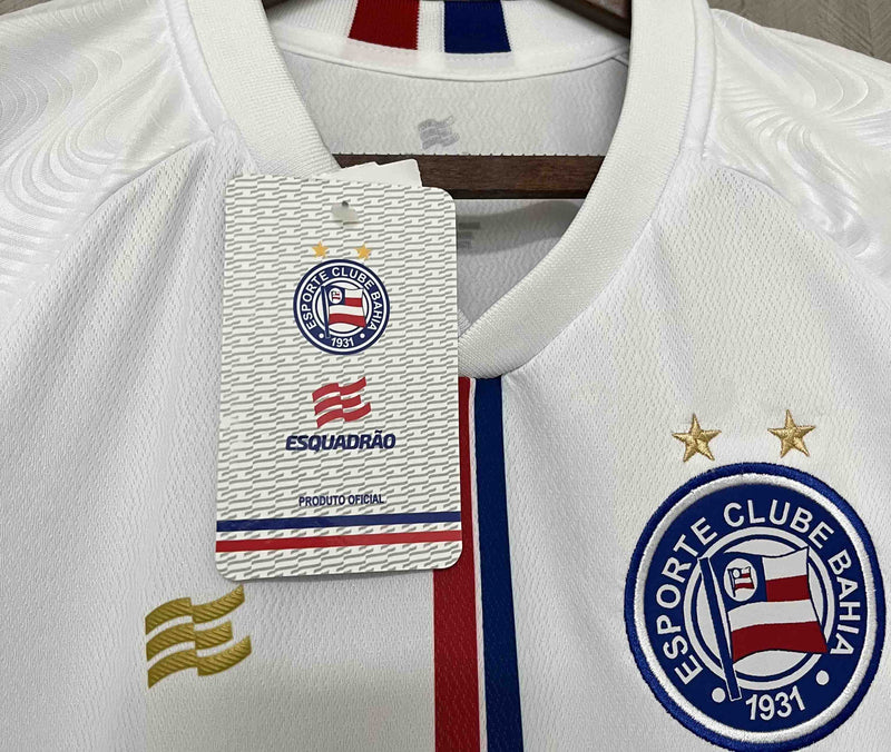 Camisa Bahia I 24/25 - Torcedor Esquadrão - Branca