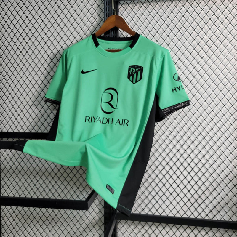 Camisa Atlético de Madrid II 23/24 - Torcedor Nike - Verde