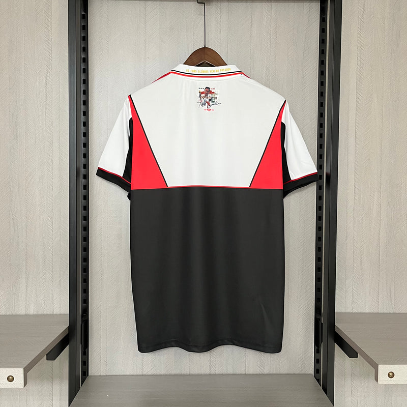 Retrô Camisa São Paulo 92/93 - Torcedor Adidas - Branca e Preta