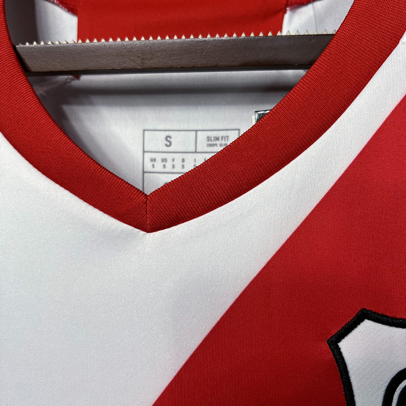 Camisa River Plate I 23/24 - Torcedor Adidas - Branco