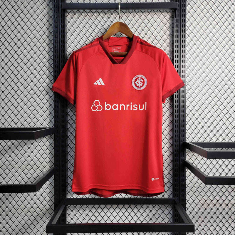 Camisa Internacional I 23/24 - Torcedor Adidas - Vermelha