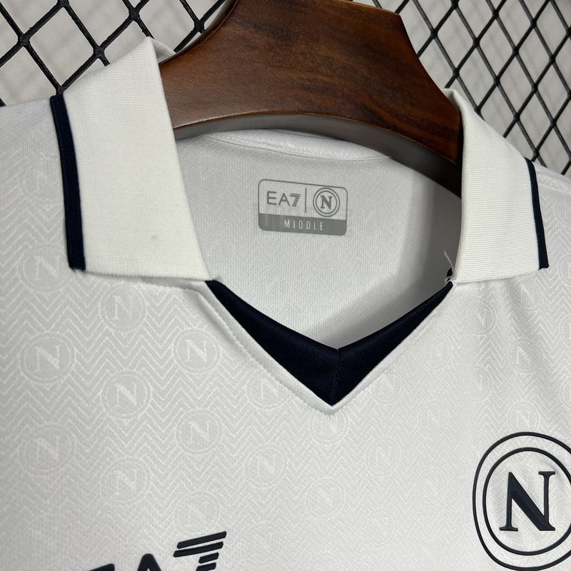 Camisa Napoli II 24/25 - Torcedor EA7 - Branca