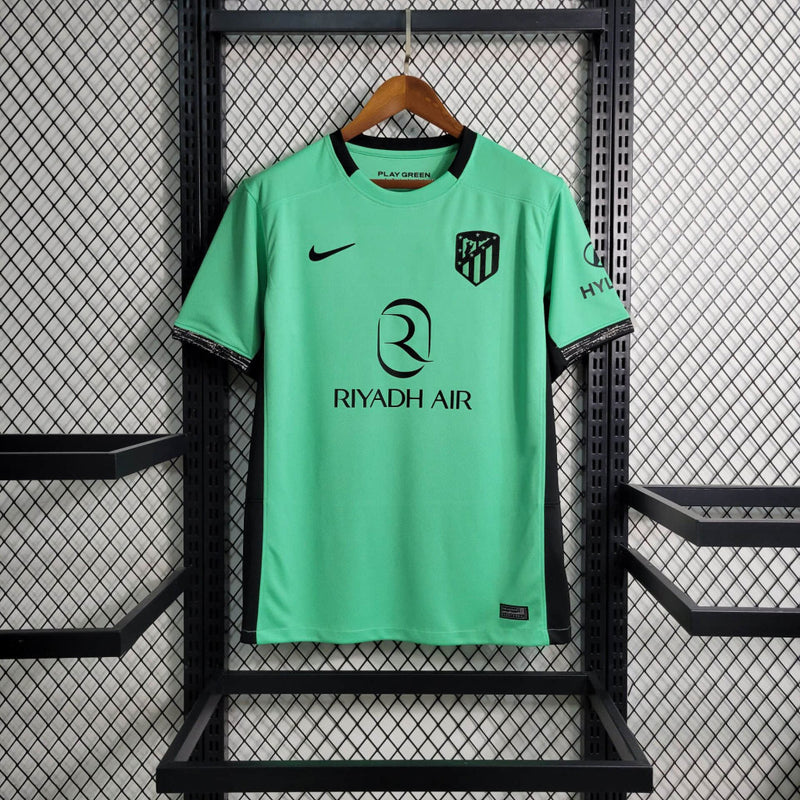 Camisa Atlético de Madrid II 23/24 - Torcedor Nike - Verde