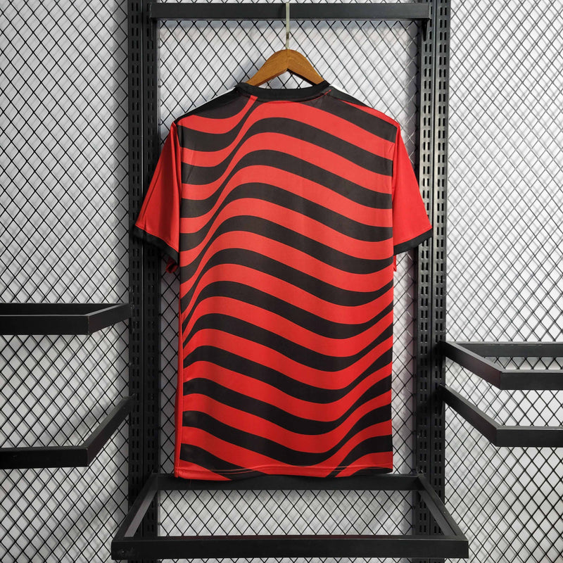 Camisa Flamengo III 22/23 - Torcedor Adidas - Vermelha e Preta