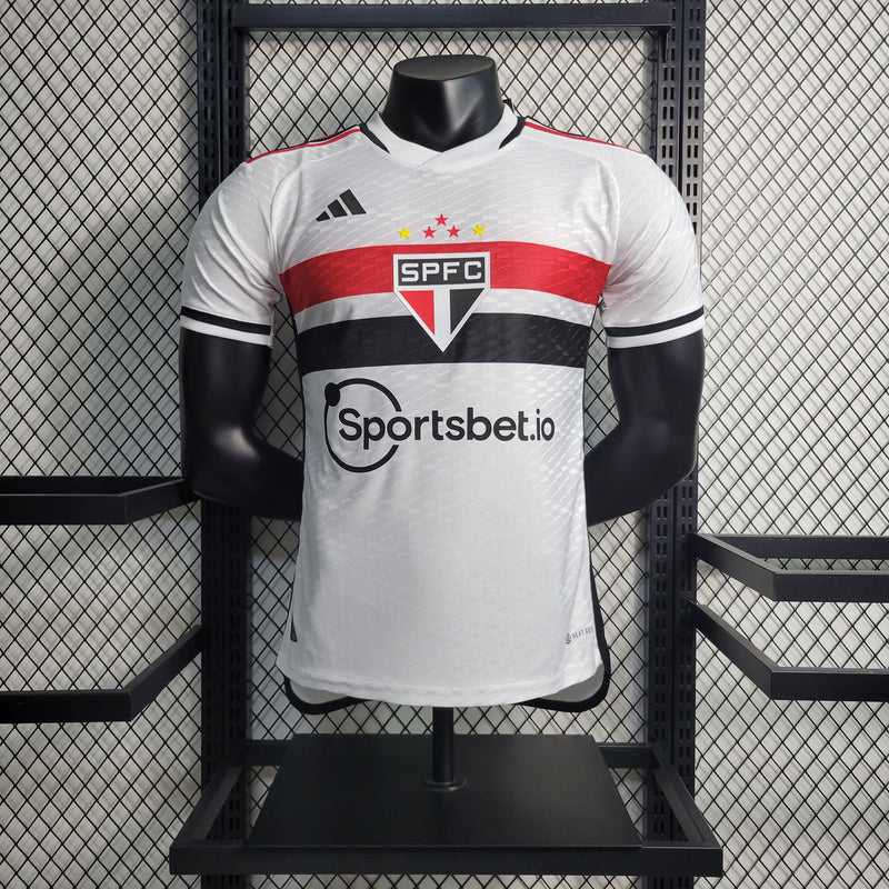 Camisa São Paulo I 23/24 - Jogador Adidas - Branca