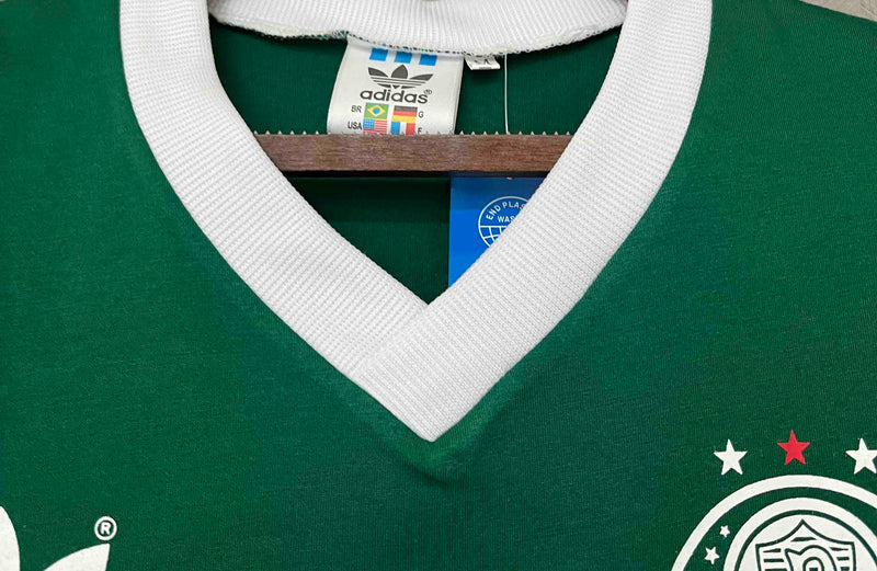 Retrô Camisa Palmeiras 90/91 - Torcedor Adidas - Verde