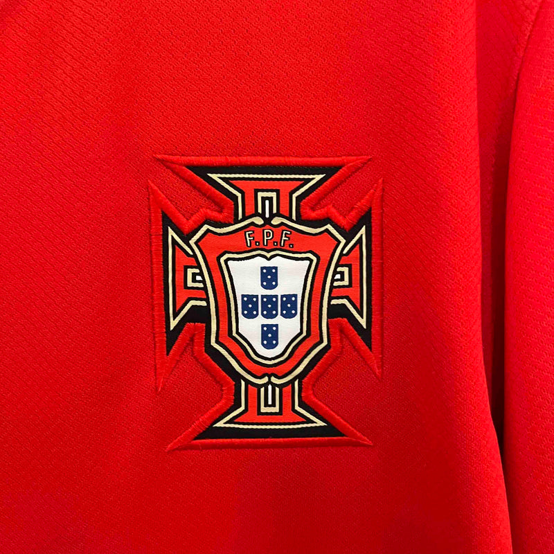 Camisa Seleção Portugal I 24/25 - Torcedor Nike - Vermelha