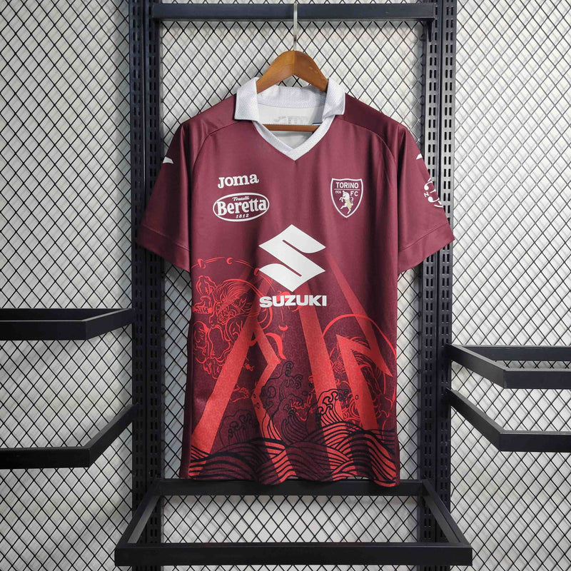 Camisa Torino 23/24 - Edição Especial Joma - Vinho