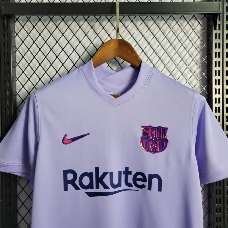 Camisa Barcelona II 21/22 - Torcedor Nike - Lilás