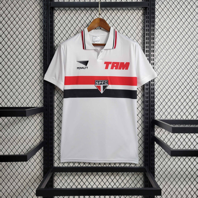 Retrô Camisa São Paulo 93/94 - Torcedor Penalty - Branca