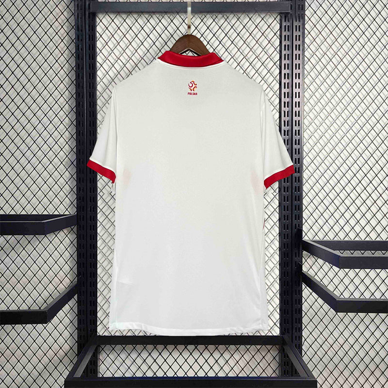 Camisa Seleção Polônia I 24/25 - Torcedor Nike - Branca