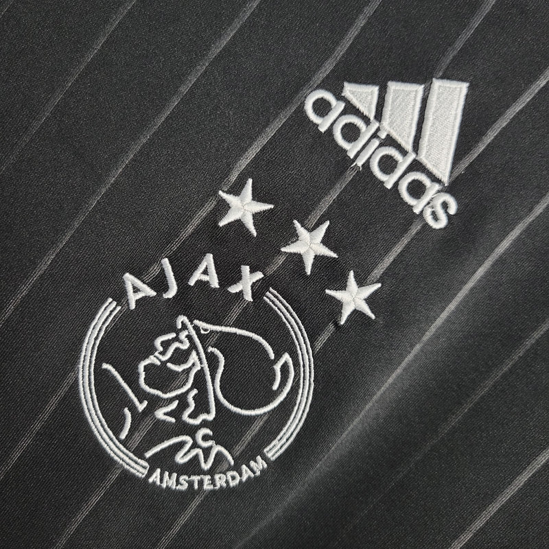 Camisa Ajax Pré Jogo 22/23 - Torcedor Adidas - Preta