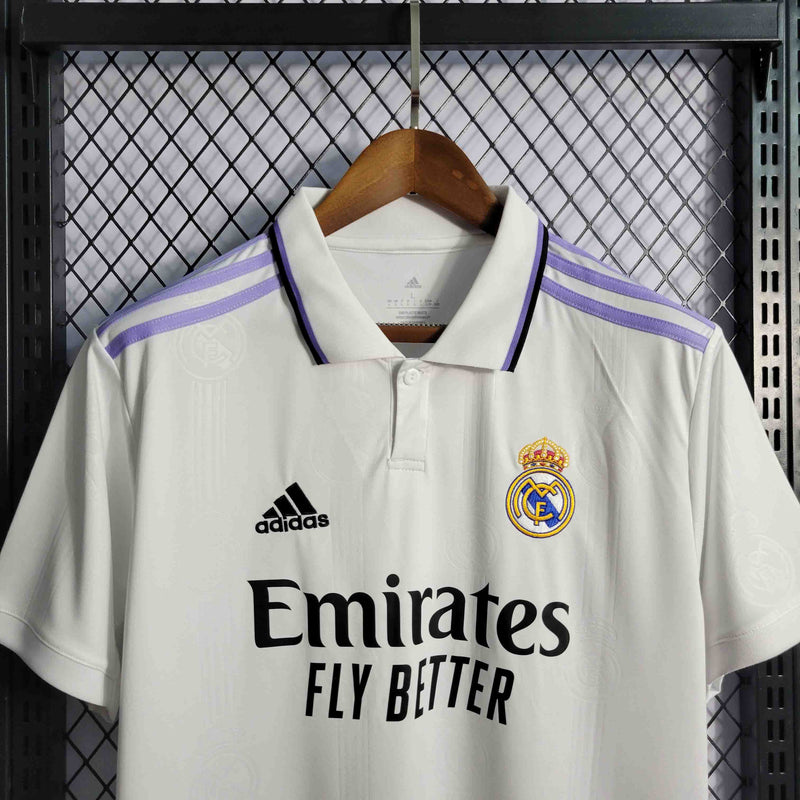 Camisa Real Madrid I 22/23 - Torcedor Adidas - Branca