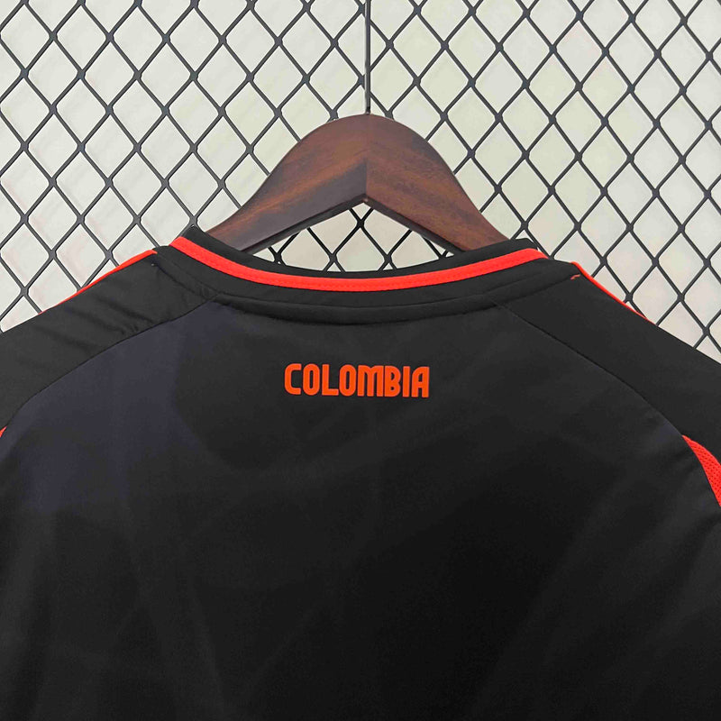 Camisa Seleção Colômbia II 24/25 - Torcedor Adidas - Preta