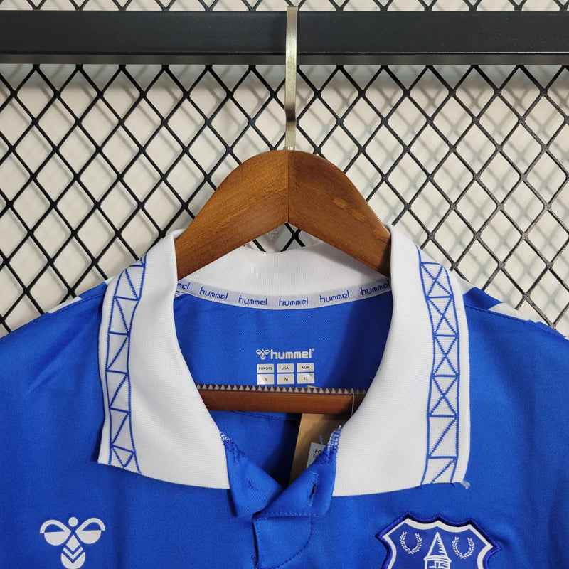 Camisa Everton II 23/24 - Torcedor Hummel - Azul