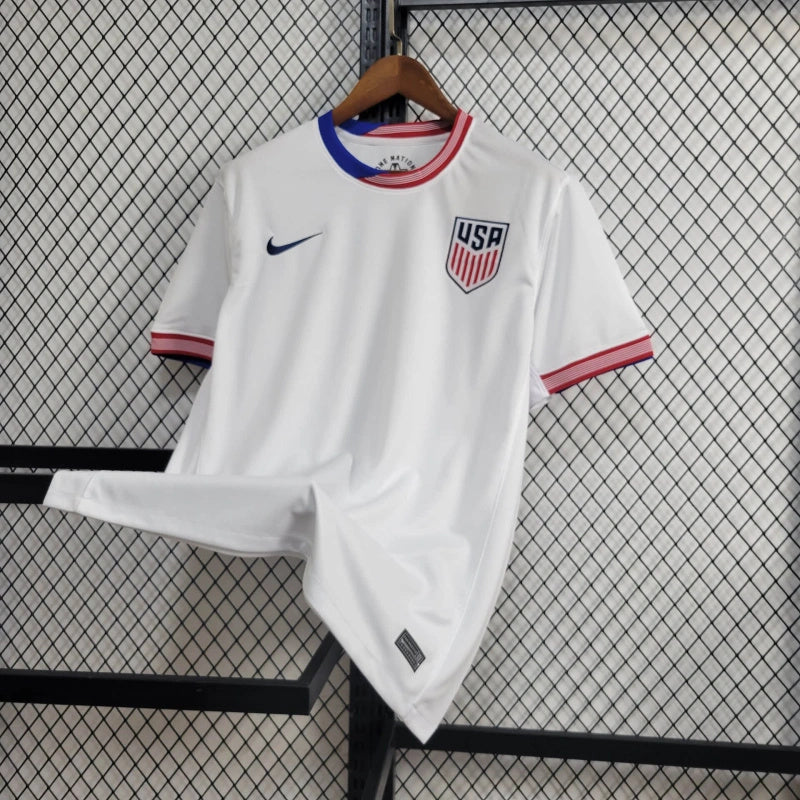 Camisa Seleção EUA I 24/25 - Torcedor Nike - Branca