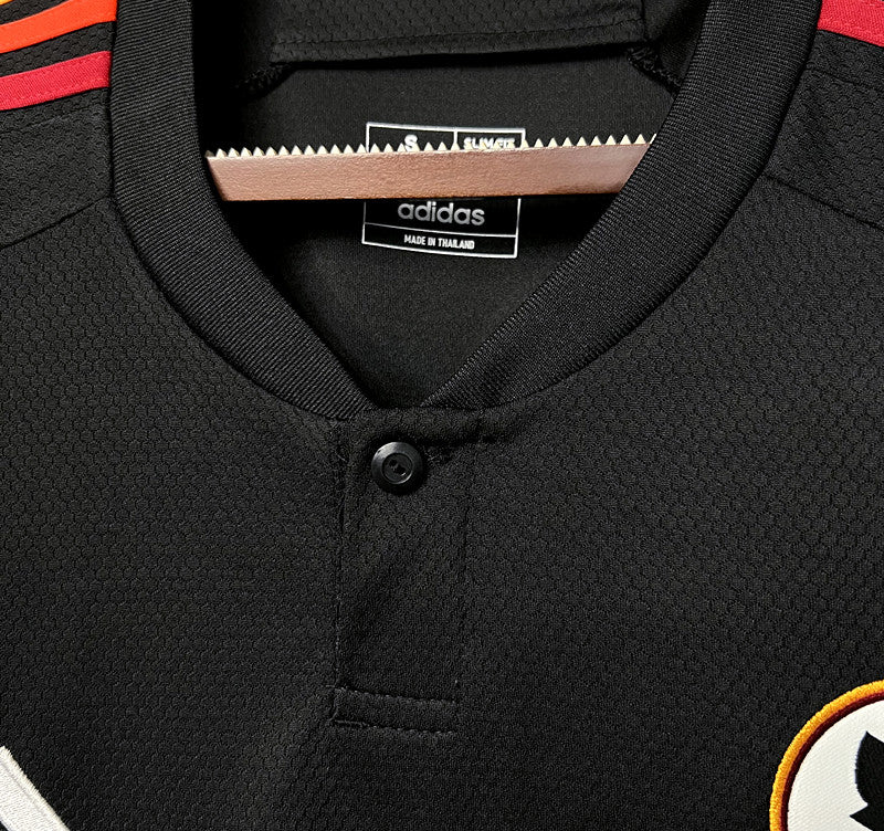 Camisa Roma III 23/24 - Torcedor Adidas - Preta