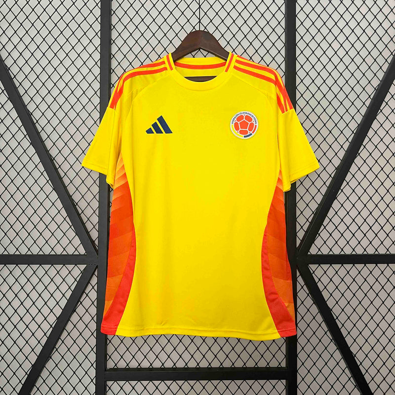 Camisa Seleção Colômbia I 24/25 - Torcedor Adidas - Amarela