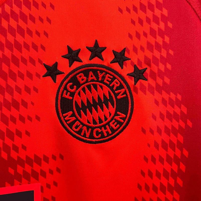 Camisa Bayern de Munique I 24/25 - Torcedor Adidas - Vermelho