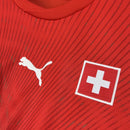 Camisa Seleção Suíça I 2026 - Torcedor Adidas - Vermelha