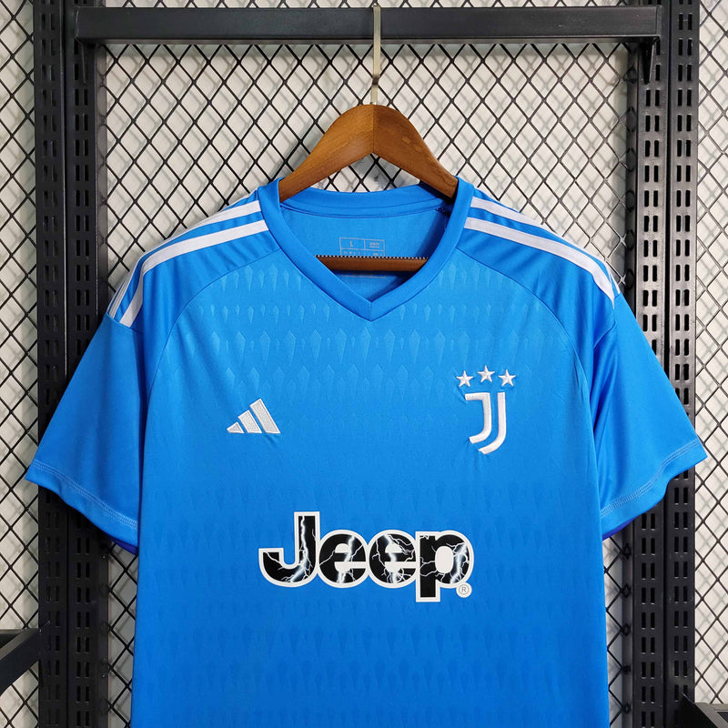 Camisa Juventus Goleiro 23/24 - Torcedor Adidas - Azul