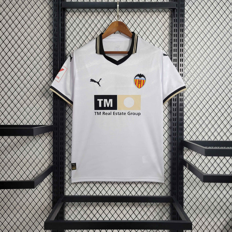 Camisa Valencia I 23/24 - Torcedor Puma - Branca