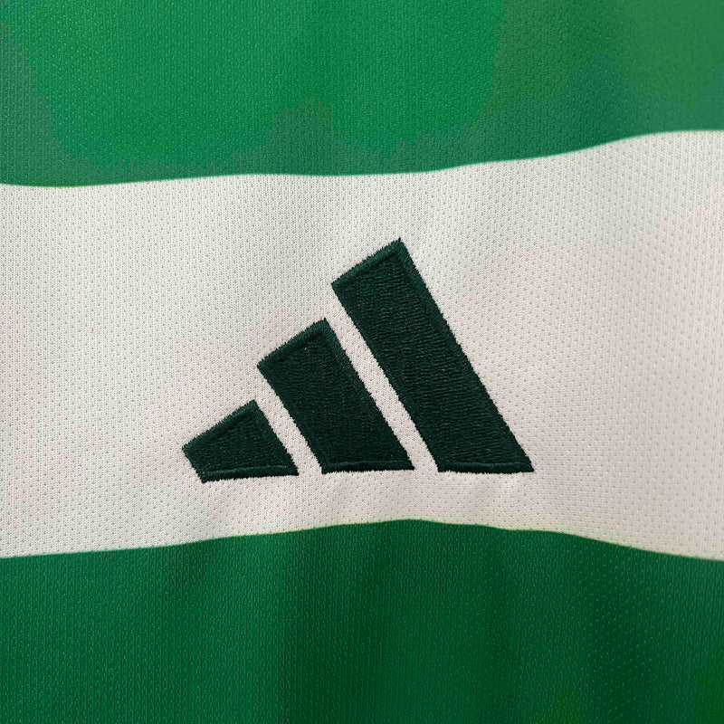 Camisa Celtic I 24/25 - Torcedor Adidas - Verde