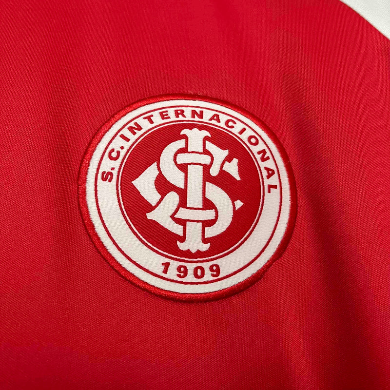 Camisa Internacional I 24/25 - Torcedor Adidas - Vermelha e Branca