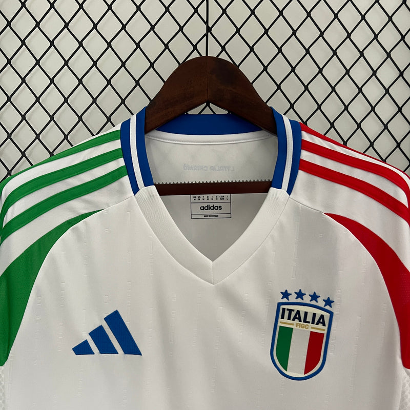 Camisa Seleção Itália II 24/25 - Torcedor Adidas - Branca