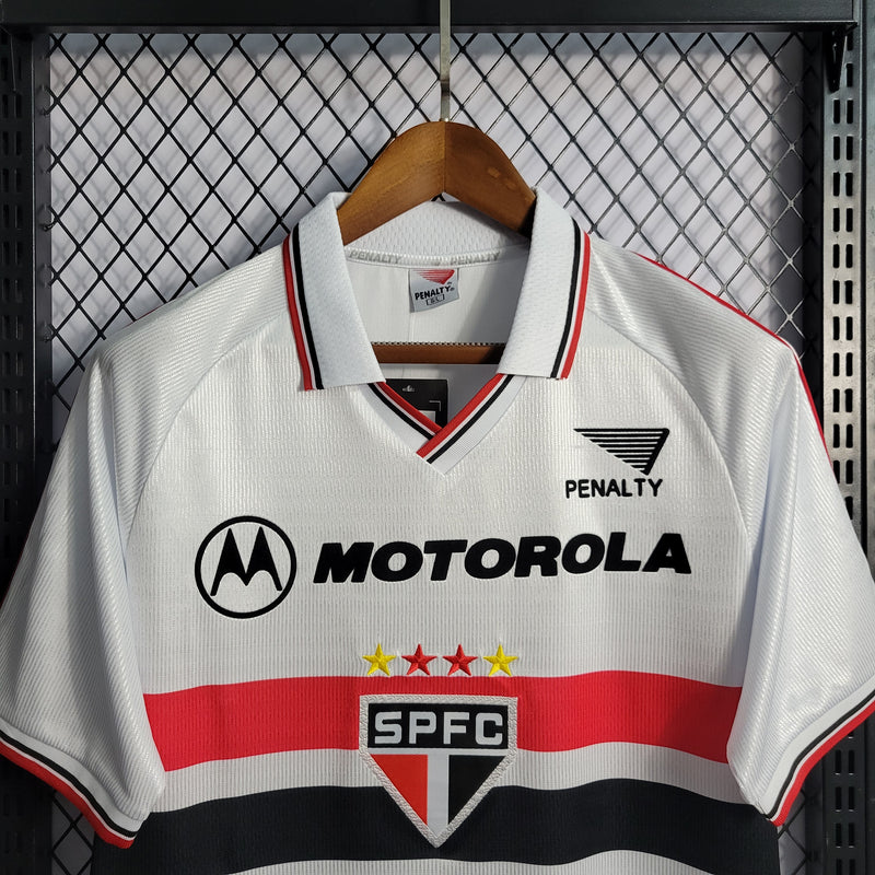 Retrô Camisa São Paulo 99/00 - Torcedor Penalty - Branca