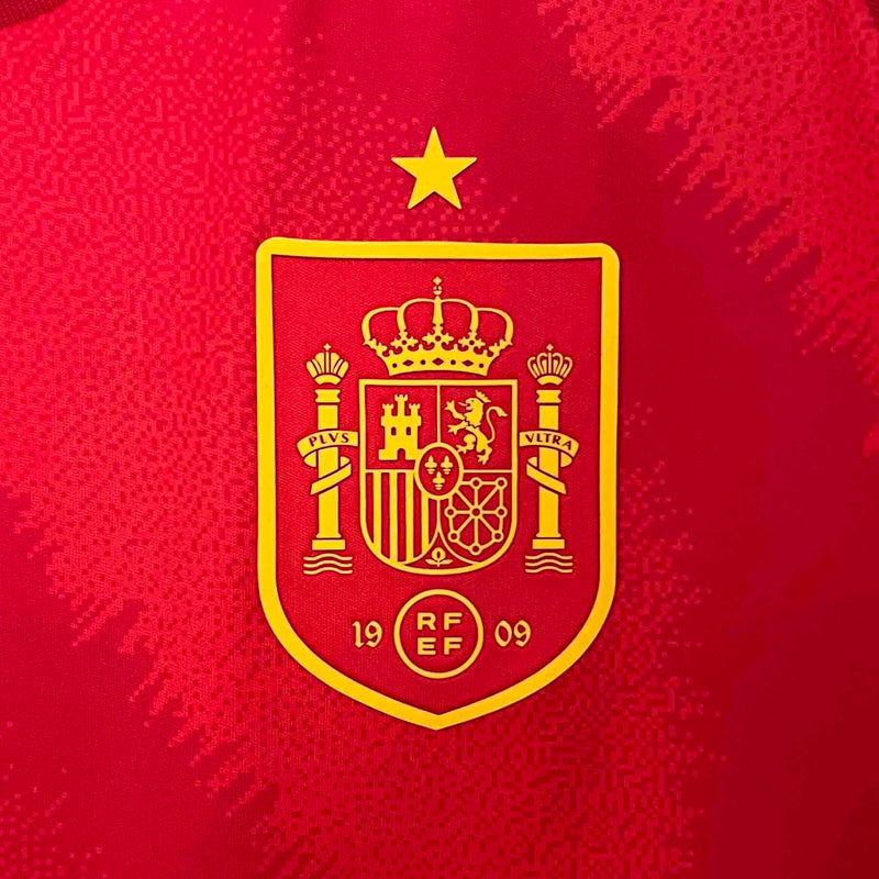 Camisa Seleção Espanha II 24/25 - Torcedor Adidas - Vermelha