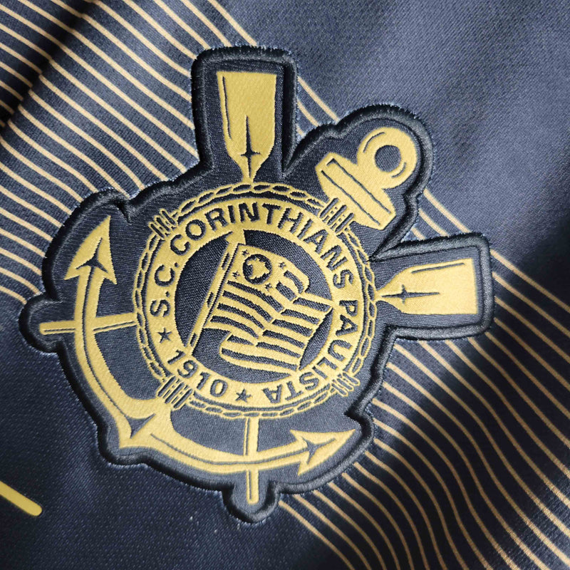 Retrô Camisa Corinthians 18/19 - Torcedor Nike - Preta