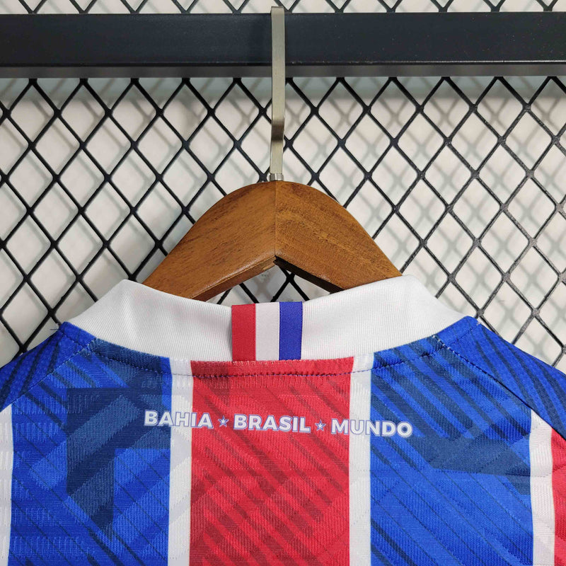 Camisa Bahia II 23/24 - Torcedor Esquadrão - Azul e Vermelha