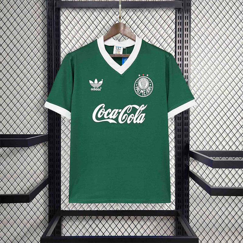 Retrô Camisa Palmeiras 90/91 - Torcedor Adidas - Verde