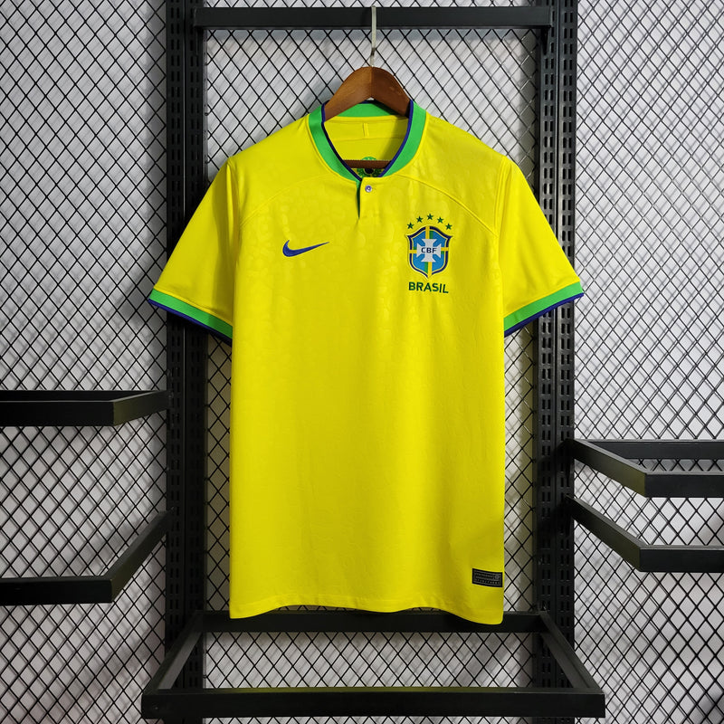 Camisa Seleção Brasileira I 22/23 - Torcedor Nike - Amarela