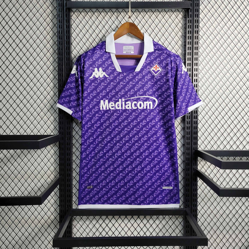 Camisa Fiorentina I 23/24 - Torcedor Kappa - Roxa