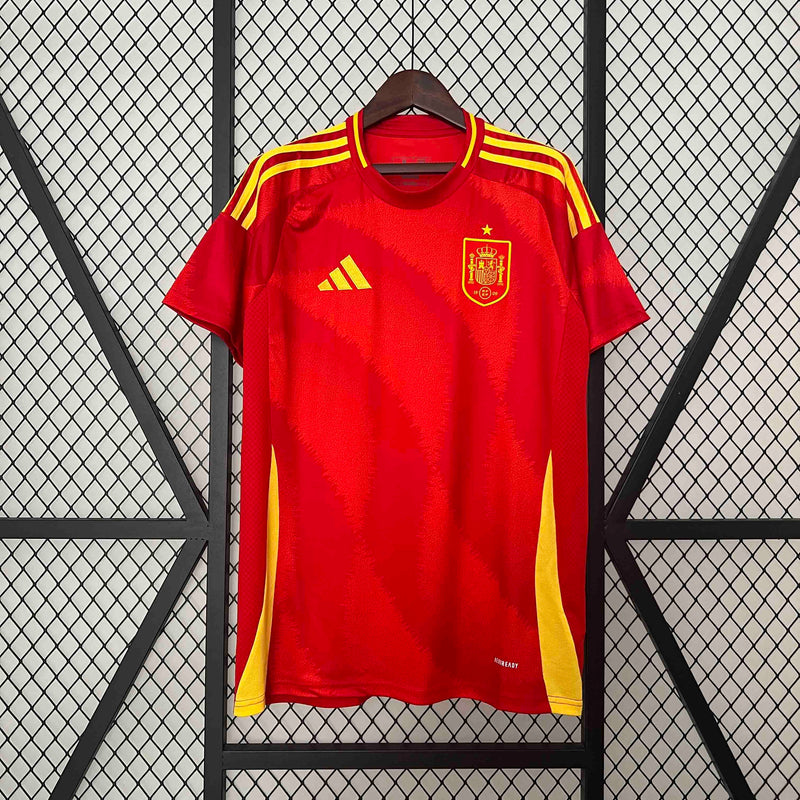 Camisa Seleção Espanha II 24/25 - Torcedor Adidas - Vermelha