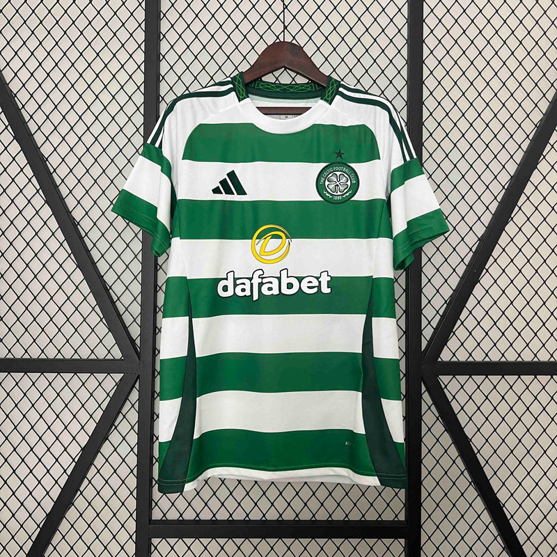 Camisa Celtic I 24/25 - Torcedor Adidas - Verde