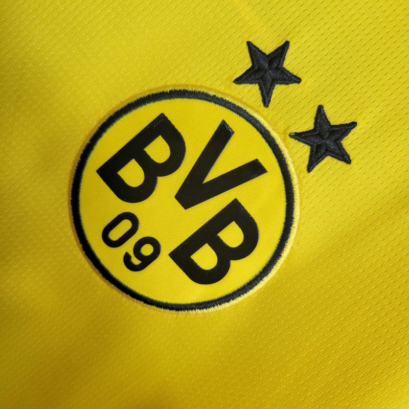 Camisa Borussia Dortmund I 23/24 - Torcedor Puma - Amarela