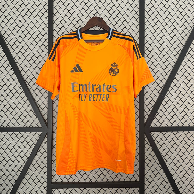 Camisa Real Madrid II 24/25 - Torcedor Adidas - Laranja