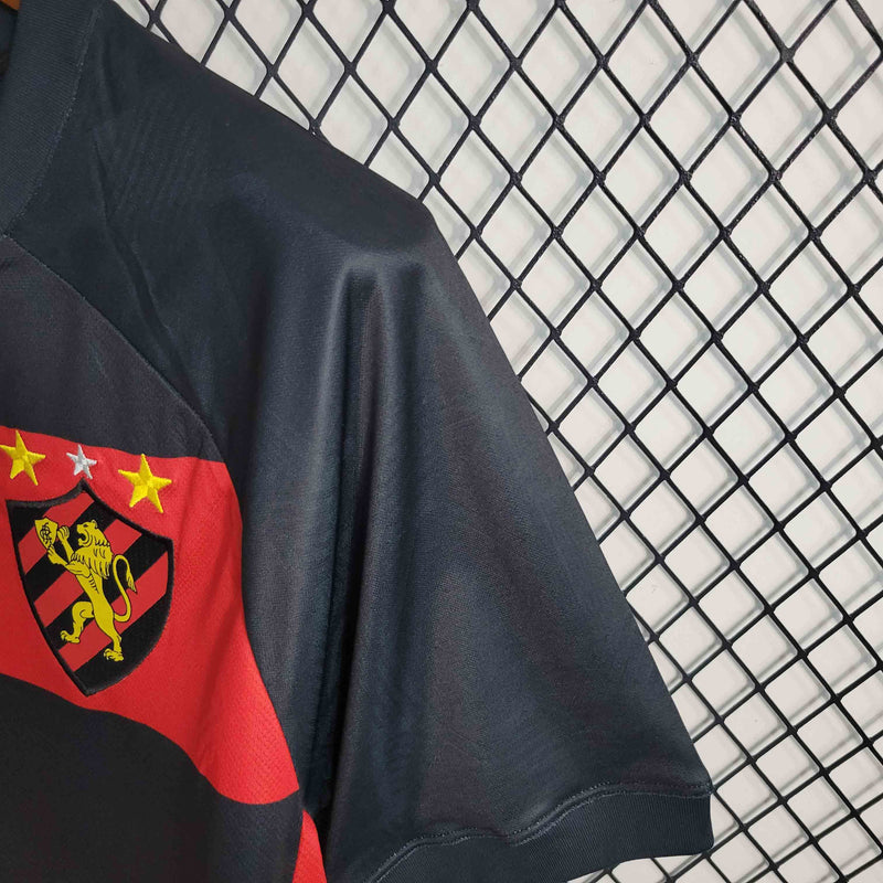 Camisa Sport Recife I 23/24 - Torcedor Umbro - Vermelha e Preta